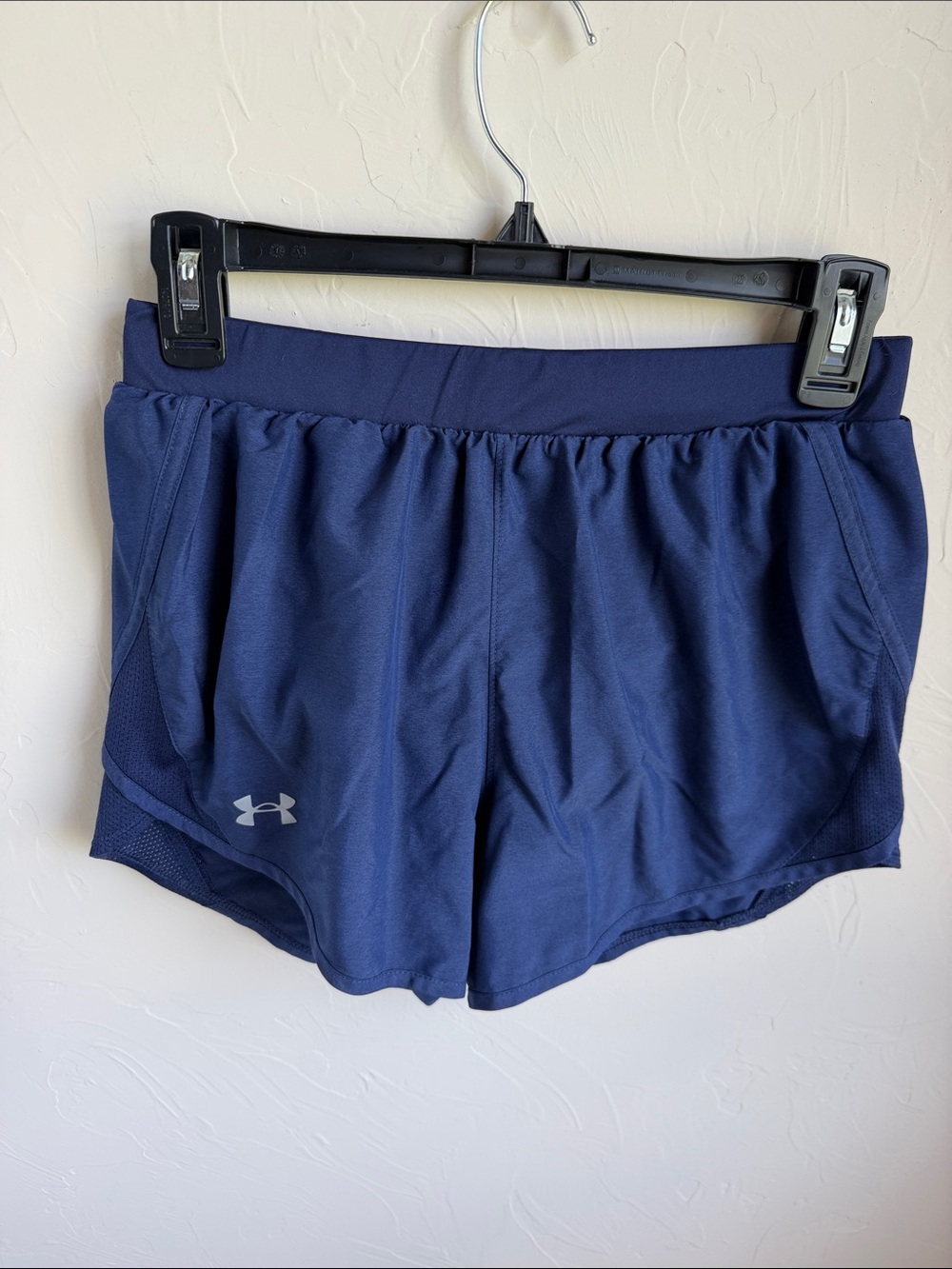 Under Armour Navy Athletic Running Shorts for Women